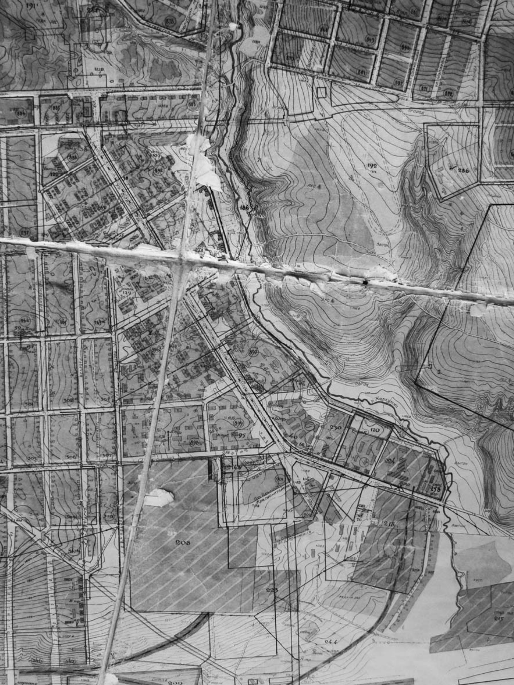 Генеральный план развития Ижевска. Фрагмент